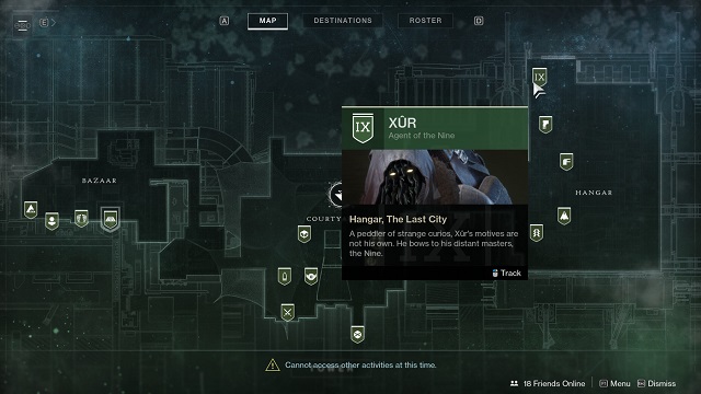 Destiny 2 Xur location and items